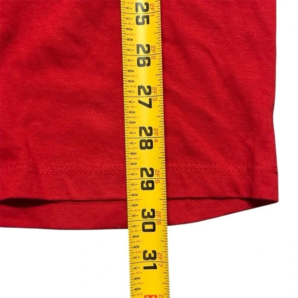 Death Row Records Long Sleeve Red/White Crewneck Shirt - Picture 4 of 7